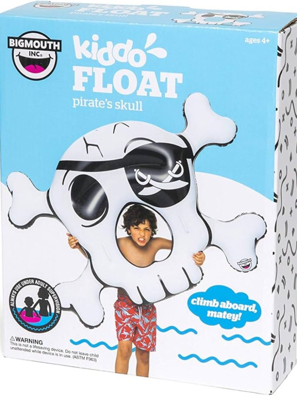 BigMouth Inc. Kiddo Float Pirate's Skull-NWT